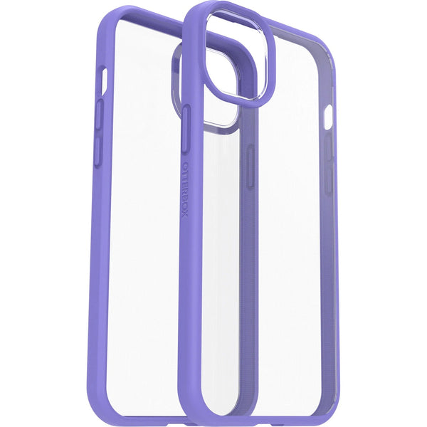 OtterBox React Apple iPhone 14 Plus Case Purplexing (Purple) - (77-88878), Antimicrobial, DROP+ Military Standard, Raised Edges, Hard Case, Soft Grip