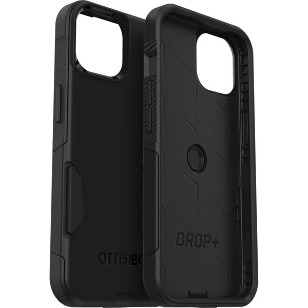 OtterBox Commuter Apple iPhone 14 / iPhone 13 Case Black - (77-89634), Antimicrobial, DROP+ 3X Military Standard, Dual-Layer, Raised Edges,Port Covers