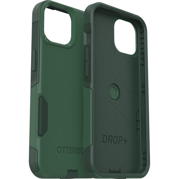 EOL OtterBox Commuter Apple iPhone 14 / iPhone 13 Case Trees Company (Green) - (77-89650),Antimicrobial,DROP+ 3X Military Standard,Dual-Layer,Raised E