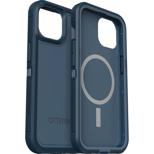 OtterBox Defender XT MagSafe Apple iPhone 14 / iPhone 13 Case Open Ocean (Blue) - (77-89805), DROP+ 5X Military Standard, Multi-Layer, Raised Edges