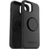 OtterBox Otter + Pop Symmetry Apple iPhone 14 / iPhone 13 Case Black - (77-89684), Antimicrobial, DROP+ 3X Military Standard, Swappable PopGrip