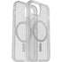 OtterBox Symmetry+ Clear MagSafe Apple iPhone 14 / iPhone 13 Case Stardust (Clear Glitter) - (77-89217), Antimicrobial, DROP+ 3X Military Standard