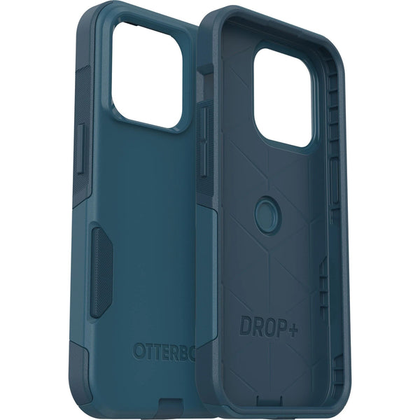 OtterBox Commuter Apple iPhone 14 Pro Case Don't Be Blue - (77-88429), Antimicrobial, DROP+ 3X Military Standard, Dual-Layer, Raised Edges,Port Covers