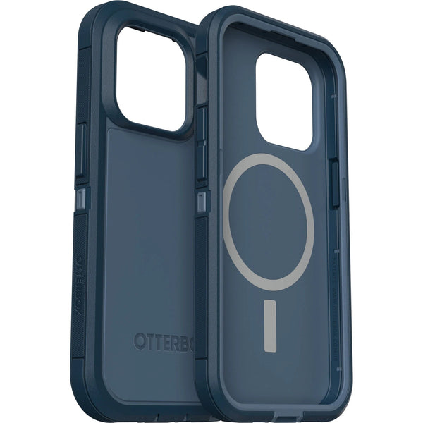 OtterBox Defender XT MagSafe Apple iPhone 14 Pro Case Open Ocean (Blue) - (77-89125), DROP+ 5X Military Standard, Multi-Layer,Raised Edges,Port Covers