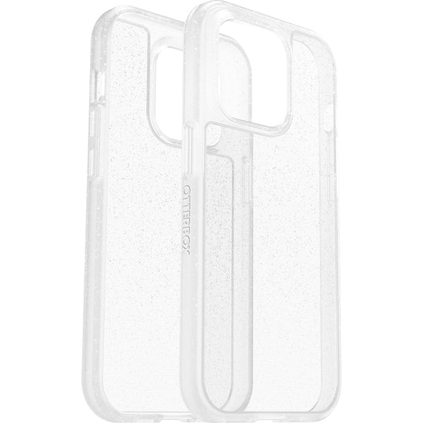 OtterBox React Apple iPhone 14 Pro Case Stardust (Clear Glitter) - (77-88896), Antimicrobial, DROP+ Military Standard,Raised Edges,Hard Case,Soft Grip