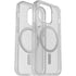 OtterBox Symmetry+ Clear MagSafe Apple iPhone 14 Pro Case Stardust (Clear Glitter) - (77-89247), Antimicrobial,DROP+ 3X Military Standard,Raised Edges