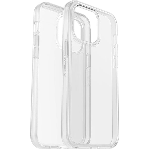 OtterBox Symmetry Clear Apple iPhone 14 Pro Max Case Clear - (77-88643), Antimicrobial, DROP+ 3X Military Standard, Raised Edges, Ultra-Sleek