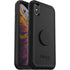 OtterBox Otter + Pop Defender Apple iPhone Xs Max Case Black - (77-61808), Integrated PopSockets, Swapable PopTop, Qi Wireless Charging, Rugged