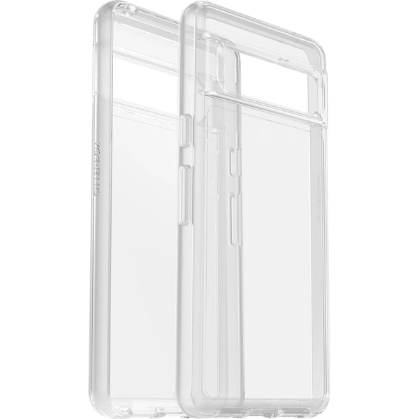 OtterBox Symmetry Clear Google Pixel 7 5G (6.3') Case Clear - (77-89610), Antimicrobial, DROP+ 3X Military Standard, Raised Edges, Ultra-Sleek