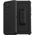 OtterBox Defender Samsung Galaxy S21 FE 5G (6.4') Case Black - (77-83939), DROP+ 4X Military Standard,Multi-Layer,Included Holster,Raised Edges,Rugged