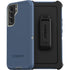 OtterBox Defender Samsung Galaxy S22+ 5G (6.6') Case Fort Blue - (77-86362), 4X Military Standard Drop Protection, Multi-Layer,Included Holster