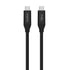 Belkin USB4 USB-C to USB-C  Cable (0.8M/2.6ft) - (INZ001BT0.8MBK) 100W PD, 40Gbps, 8X Fast than USB 3.0, USB-IF Certified,Fire Resistant,Thunderbolt 3