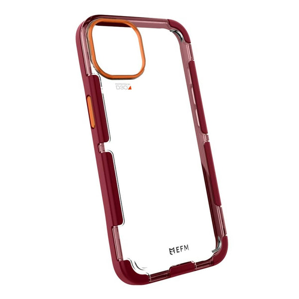 EFM Cayman 5G Case for Apple iPhone 13 Pro Max / iPhone 12 Pro Max - Red Velvet (EFCCAAE193REV), Antimicrobial, 6m Military Standard Drop Tested