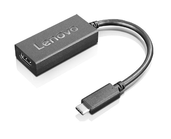 LENOVO USB-C to HDMI 2.0b Adapter -  Maximum Resolution 3840*2160@60Hz USB-C Enabled Systems to HDMI Monitor/Projector