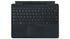 Microsoft Surface Pro 9/8/X Signature Mechanical & Backlit Key Large Trackpad Cover - Black