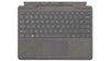 Microsoft Surface Pro 9/8/X Signature Mechanical & Backlit Key Large Trackpad Cover  - Platinum