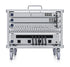 Ubiquiti 6U-sized device rack with a 24-port blank patch panel that can be assembled without tools