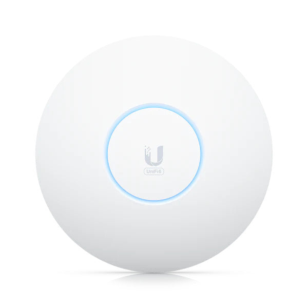 Ubiquiti UniFi Wi-Fi 6 Enterprise, Powerful, ceiling-mounted WiFi 6E access point designed for seamless multi-band coverage in high-density networks.