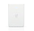 Ubiquiti UniFi Wi-Fi 6 In-Wall Wall-mounted Access Point with a Built-in PoE Switch,115 m²  Coverage, 2Yr Warr