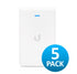 Ubiquiti UniFi IW-HD Dual-band, 802.11ac Wave 2 access point with a 2+ Gbps aggregate throughput rate, 4 Port Switch, 1x PoE Output x 5