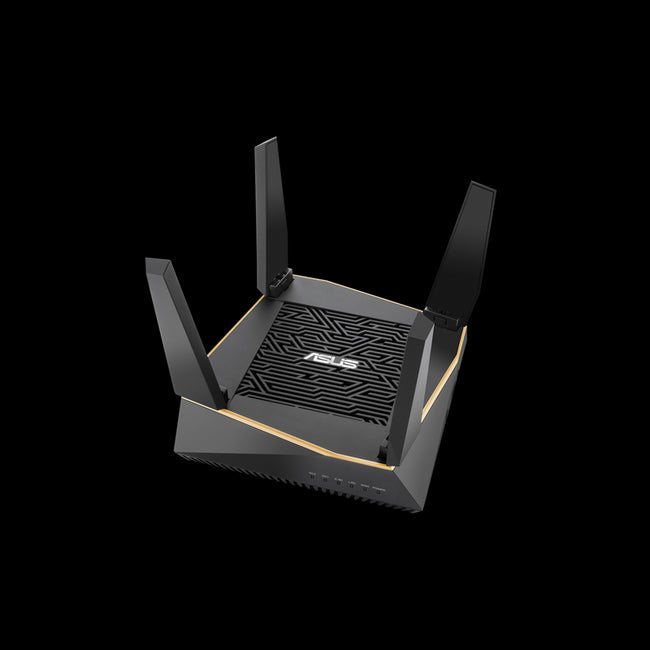 ASUS RT-AX92U (1 Pack)  AX6100 Tri-Band WiFi 6 (802.11ax) Gaming Router,AiProtection Pro, AiMesh, Built-in WTFast, VPN, Adaptive QoS (WIFI6)