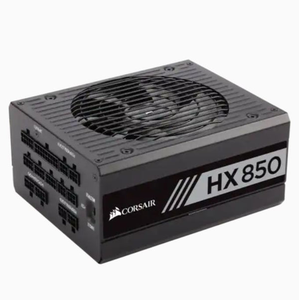 Corsair 850W HX 80+ Platinum Fully Modular 135mm FAN, ATX Power Supply, PSU, 10 Years Warranty 2022 Version (LS)