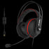 ASUS TUF GAMING H7 RED  PC/ PS4 /Nintendo Switch / Mobile / XBox Gaming Headset, Onboard 7.1 Virtual Surround, Inline Controls