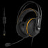ASUS TUF GAMING H7 YELLOW  PC/ PS4 /Nntendo Switch / Mobile / XBox Gaming Headset, Onboard 7.1 Virtual Surround, Inline Controls