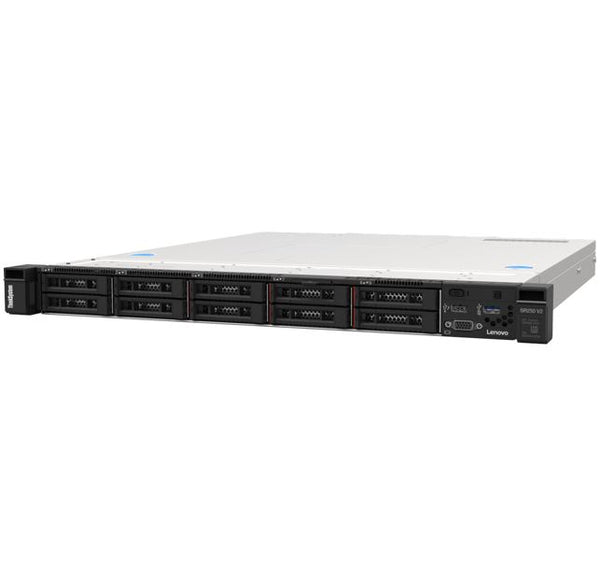 LENOVO ThinkSystem SR250 V2, 1xIntel Xeon E-2378G 8C 2.8GHz 80W, SFF, 1x16GB 2Rx8, SW RD, 1x450W, XCC Enterprise