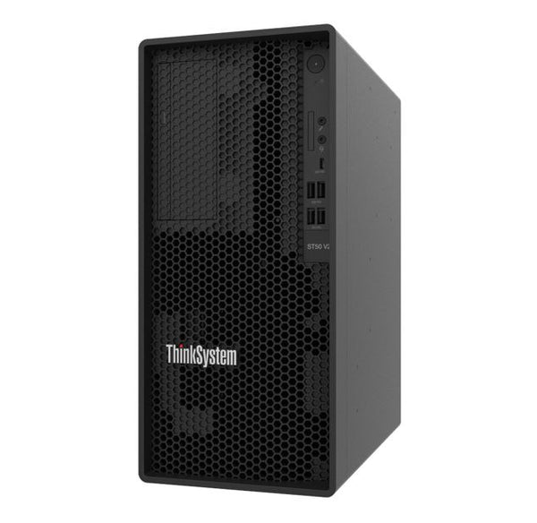 LENOVO ThinkSystem ST50 V2, 1xIntel Xeon E-2356G 6C 3.2GHz 80W, 1x16GB 2Rx8, SW RD, 1x300W