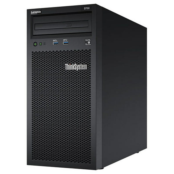 LENOVO ThinkSystem ST50 (1/1x Xeon E-2224G 4C/4T 3.5GHz, 1/4x 16GB, 3/4x LFF NHS, Onboard SW RAID, 1x 1GbE, IAMT , 1/1x 250W, 3 Yr Ltd Wty)