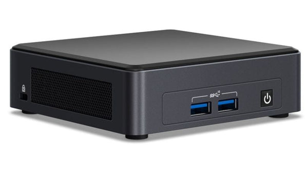 Intel NUC i5-1135G7 Pro 4.20 GHz 2xDDR4 SODIMM M.2 SSD 4xDisplays Iris Xe 2xHDMI 2xDP via USB-C 2xThuderbolt WiFi6 4xUSB GbE LAN no AC Cord