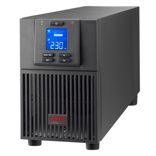 APC Easy UPS 2000VA/1600W Online UPS, Tower Form Factor, 230V/10A Input, 4x IEC C13 Outlets, Lead Acid Battery