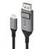 ALOGIC USB-C (Male) to DisplayPort (Male) Cable - Ultra Series - 4K 60Hz -Space Grey - 1m - Connected Technologies