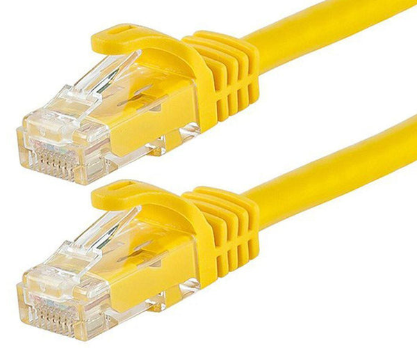 Astrotek CAT6 Cable 25cm/0.25m - Yellow Color Premium RJ45 Ethernet Network LAN UTP Patch Cord 26AWG-CCA PVC Jacket - Connected Technologies