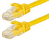 Astrotek CAT6 Cable 25cm/0.25m - Yellow Color Premium RJ45 Ethernet Network LAN UTP Patch Cord 26AWG-CCA PVC Jacket - Connected Technologies