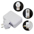 Astrotek USB Travel Wall Charger AU Power Adapter Plug 5V 2.1A 100V-240V 2 Ports White Colour for iPhone Samsung Smartphones & USB Devices ~CBAT-USB-P - Connected Technologies