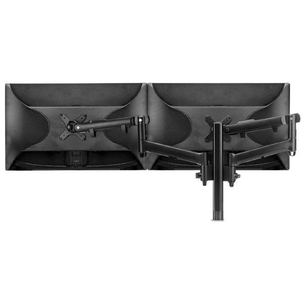 Atdec AWM Dual monitor arm solution - dynamic arms - 400mm post - bolt - black - Connected Technologies