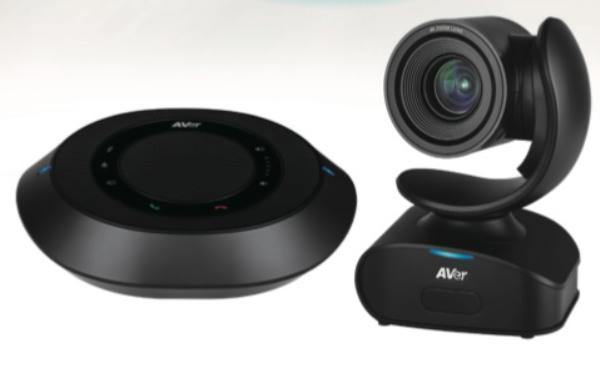 Aver VC540 Conference camera system for mid-to-large rooms (4k, USB, 86 DFOV, 16x Zoom, RS232, PTZ, Microphone, Bluetooth Speakerphone) - Connected Technologies