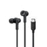 BELKIN HEADPHONES WITH USB-C CONNECTOR, BLACK, ROCKSTAR, 2YR WTY