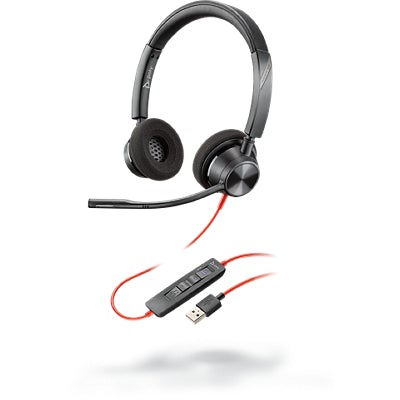 Blackwire 3320 TEAMS Stereo Corded Headset USB-C - Blackwire