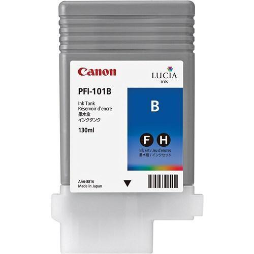 BLUE INK TANK 130ML FOR CANON IPF6100 5100 5000 - Connected Technologies