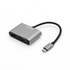BLUPEAK USB-C TO HDMI 4K@30HZ & VGA 1080P@60HZ ADAPTER (2 YEAR WARRANTY) - Connected Technologies