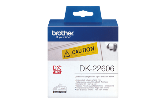 Brother DK22606 Yellow Roll - Connected Technologies