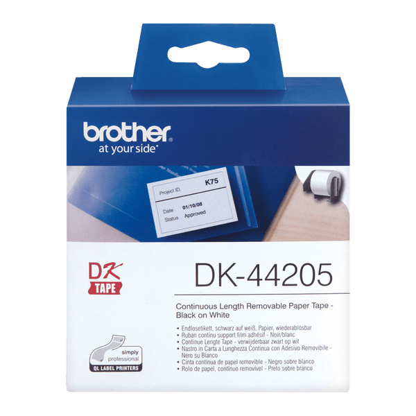 Brother DK44205 White Roll - Connected Technologies