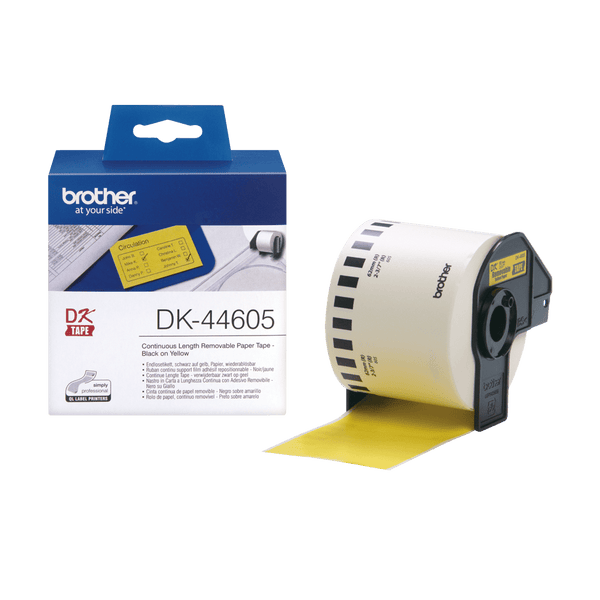 Brother DK44605 Yellow Roll - Connected Technologies