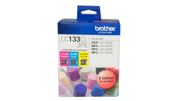 Brother LC133 CMY Colour Pack - Connected Technologies