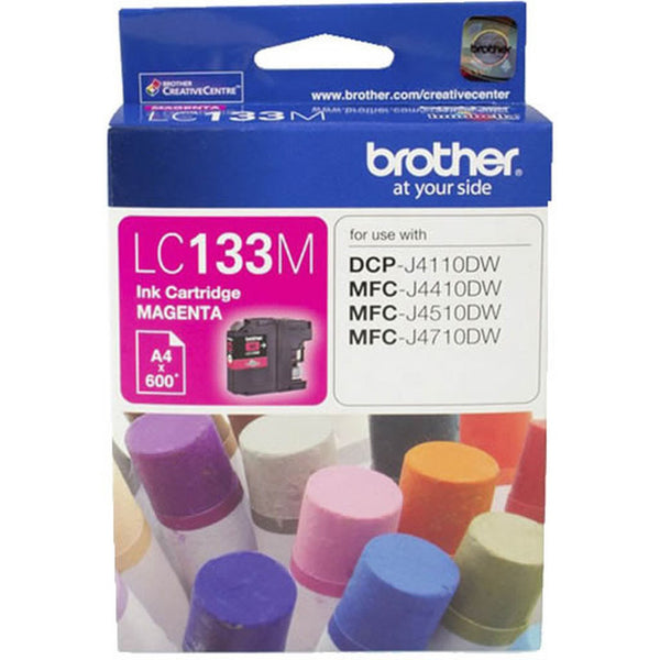 Brother LC133 Magenta Ink Cart - Connected Technologies