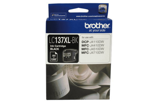 Brother LC137XL Black Ink Cart - Connected Technologies