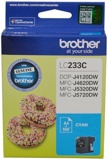 Brother LC233 Cyan Ink Cart - Connected Technologies